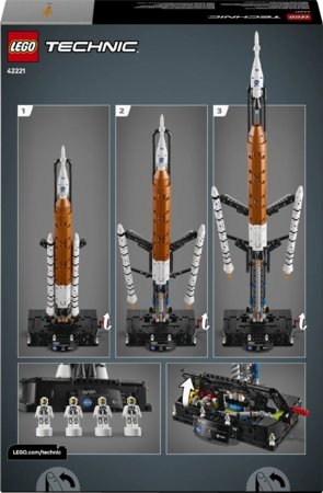 42221 LEGO® Technic NASA Artemis palaišanas sistēmas raķete 