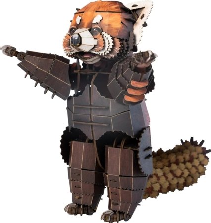 MAKEBUG 3D papīra puzle Red Panda, MB-B-0013 