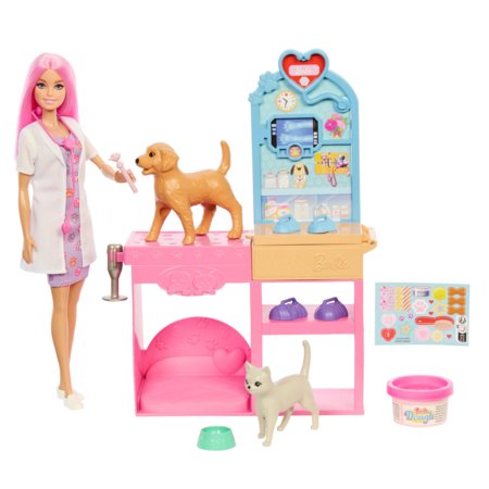 BARBIE veterinārās klīnikas komplekts ar lelli, JFX93 