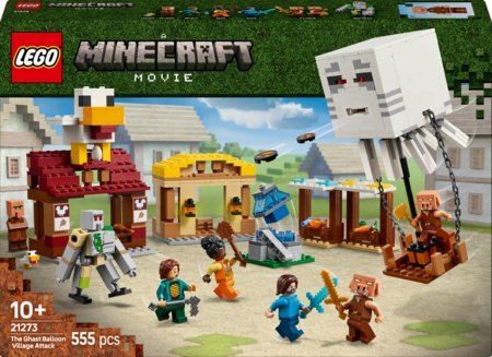 21273 LEGO® Minecraft® The Ghast Balloon Village Attack 