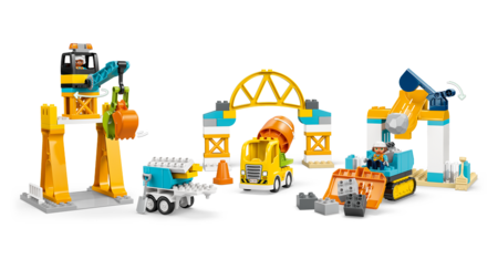 10476 LEGO® 3 IN 1 CONSTRUCTION SITE AND VEHICLES 