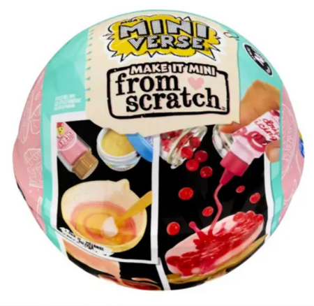 MINIVERSE mini desertu gatavošanas komplekts, asort., 546849 