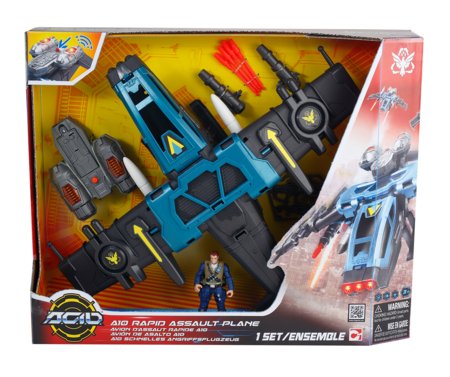 A.C.I.D. rotaļlietu komplekts A10 Rapid Assault Plane, 535205 