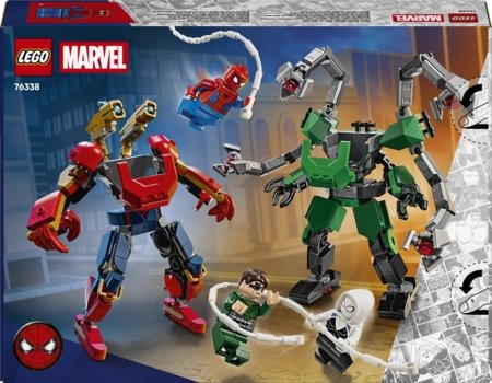 76338 LEGO® ǀ Marvel Robotu cīņa: Zirnekļcilvēks pret Doktoru Astoņkāji 