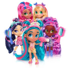 HAIRDORABLES kolekcionējama lelle - pārsteigums ar aksesuāriem, sērija 6, 23965 23965