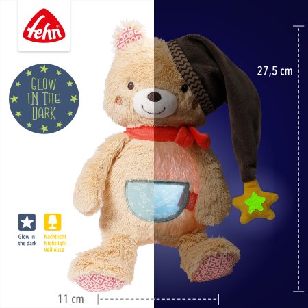 BABYFEHN Bruno night light bear, 60652 