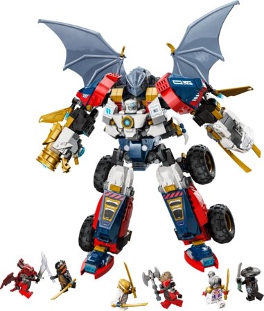 71834 LEGO® NINJAGO® Zane apvienotais ultrarobots 