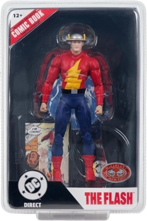 MCFARLANE TOYS darbības figūriņa Jay Garrick ar komiksu, 17872 
