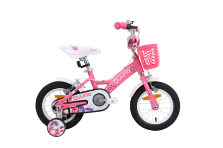 QUURIO BIKE bērnu velosipēds, izmērs 12”, rozā, J24Y019 