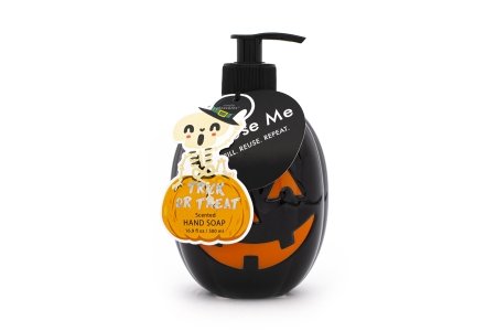 SIMPLE PLEASURES roku ziepes pumpkin Jack O lantern, black bottle, candy corn, F31067-32172 