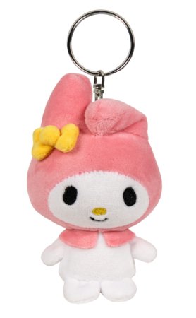 HELLO KITTY mīkstā rotaļlieta atslēgu piekariņš, 10 cm, sortiments., 760026148 