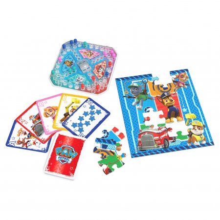 SPINMASTER GAMES spēļu komplekts Paw Patrol, 3 spēles, 6066829 6066829