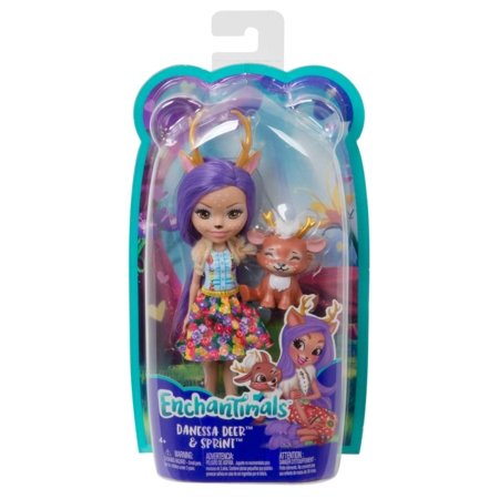 ENCHANTIMALS varone Danesa ar mājdzīvnieku, FXM75 