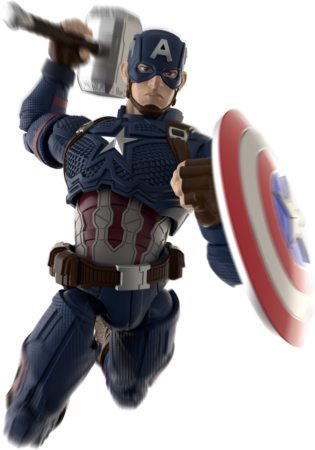 Blokees transformator  Marvel Heros - Champion Class Captain America, 81115 
