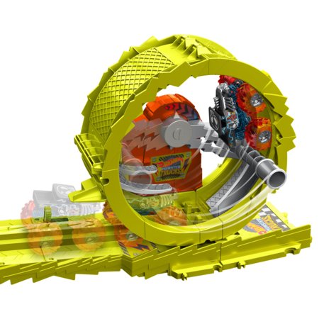 HOT WHEELS Monster Trucks Power Smashers trase jaudas cīnītāji, HXT05 