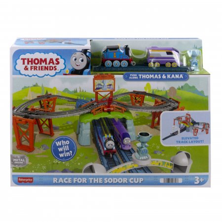 THOMAS AND FRIENDS Sodoras sacīkstšu trase HFW03 HFW03