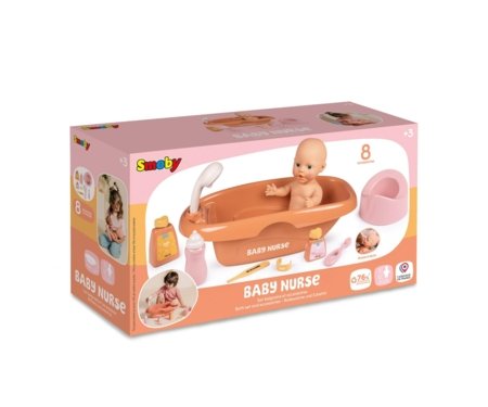 SMOBY leļļu vannas komplekts, 7600220383 