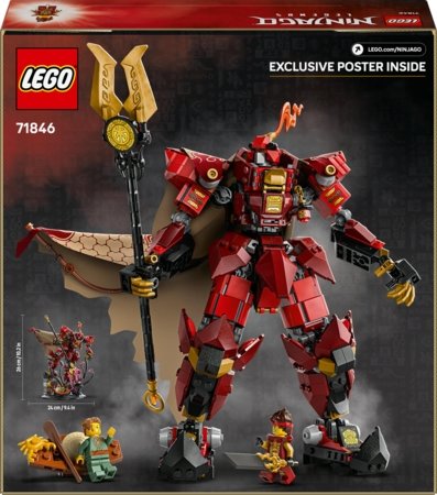 71846 LEGO® NINJAGO® Uguns bruņinieka robots 