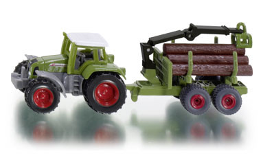 SIKU modelītis traktors ar meža piekabi, 1645 1645