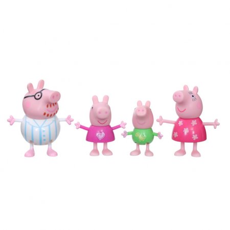 PEPA PIG figūru komplekts Peppa ģimene, 4 gab.,  dažādi, F21715L0 F21715L0