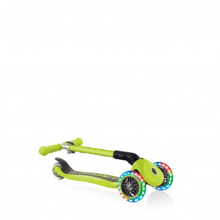 GLOBBER skrejritenis Junior Foldable Fantasy Lights, laima zaļš, 437-106 437-106