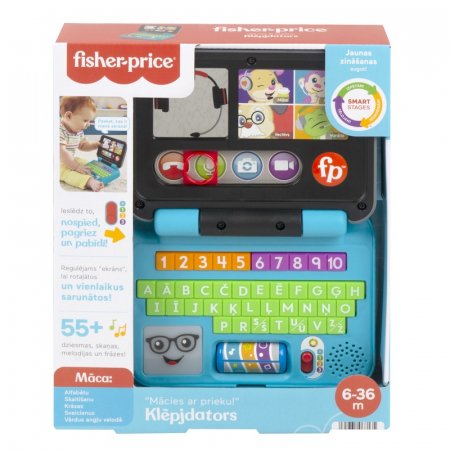 FISHER PRICE mācies ar prieku portatīvais dators LV, HHH92 HHH92