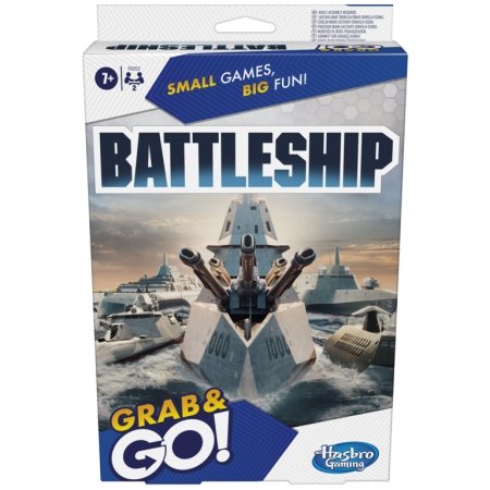 HASBRO GAMING kelionins žaidimas BATTLESHIP, F825274A 
