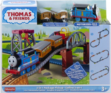 THOMAS & FRIENDS 3 in 1 trase ar motorizētu lokomotīvi HGX64 HGX64