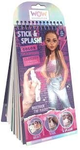 WOW GENERATION radošais krāsu gleznošanas komplekts Stick and Splash, WOW00142 