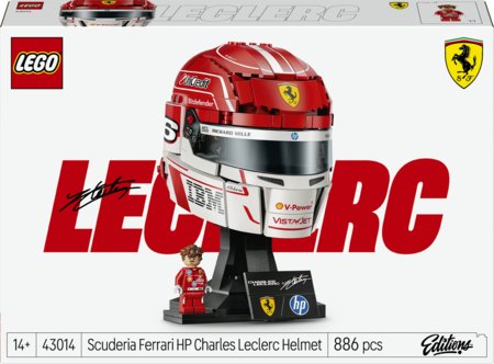 43014 LEGO® Editions Scuderia Ferrari HP Charles Leclerc ķivere 