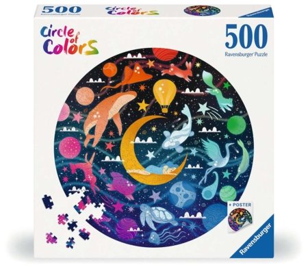 RAVENSBURGER puzle Circle of Colors Dreamy Night Sky, 500 pcs, 12000818 