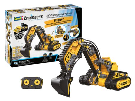 REVELL RC konstruktors Engineering Vehicle 4in1, 21304 
