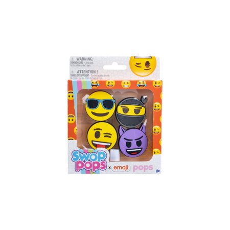 SWOPPOP somu piederumi EMOJI POPS, sortiments, M1028 
