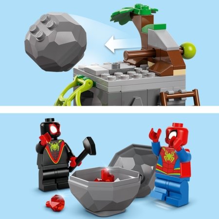 11199 LEGO® Spidey Spidey komandas Dino braucamā atbrīvošana 
