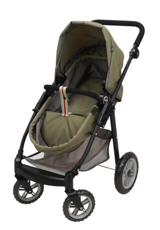 509 Crew 2in1 leļļu rati, khaki, T738005 