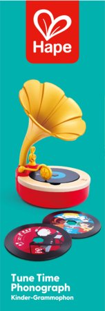 HAPE rotaļu fonogrāfs, E0641A 