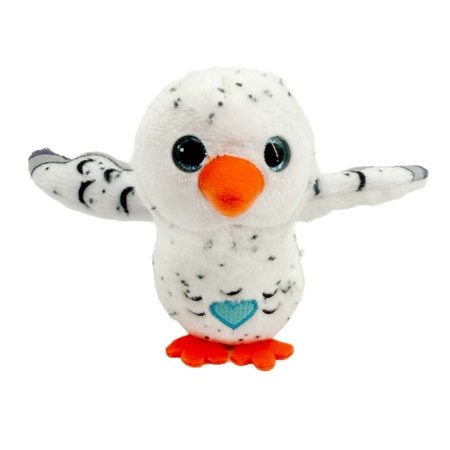 HAPPY YAPPERS interaktīva plīša rotaļlieta Baltā Pūce, 9402 