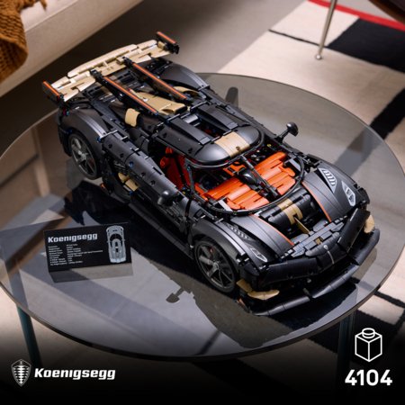 42232 LEGO® Technic Koenigsegg Sadair's Spear mega auto 