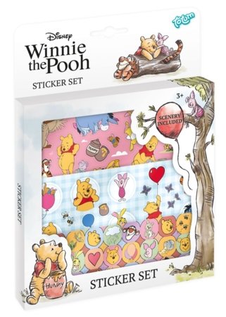 TOTUM WINNIE THE POOH uzlīmju komplekts, TT690200 