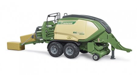 BRUDER Krone BigPack 1290HDP VC ar 2 bloku siena ķīpām, 02033 02033
