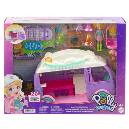 POLLY POCKET glempinga kempera rotaļu komplekts, JCC32