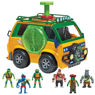 TMNT rotaļu komplekts ar 6 figūriņām Mutation Station, 84386 