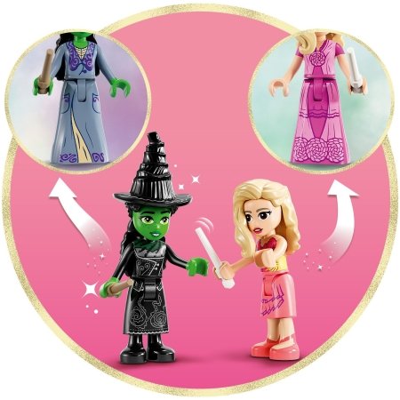 75683 LEGO® Wicked Glinda un Elphaba kopmītne 