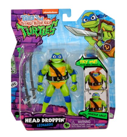 TMNT figūriņa Head Dropping Leo, 83304 