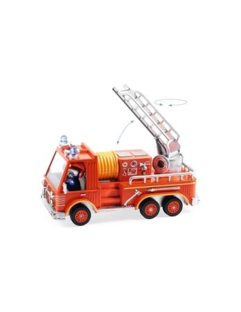 CRAZY MOTORS ugunsdzēsēju automobilis Captain Fire, DJ05469 