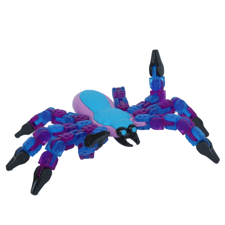 ZING KLIXX CREATUREZ zirneklis ar salokāmām kājām, KX100 