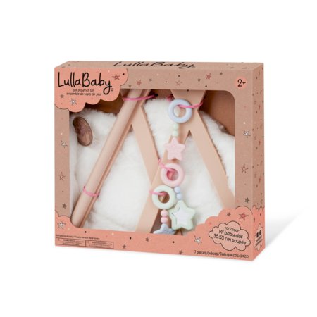 LULLABABY grīdas rotaļu paklājiņš ar piekārāmām mantiņām LBY7639Z 