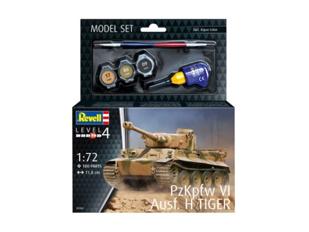 REVELL auto modelis PzKpfw VI Ausf. H Tiger, 63262 
