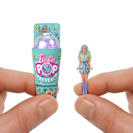 BARBIE Mini BARBIELand Pop Reveal burbuļtējas leļļu sērija, JCR22