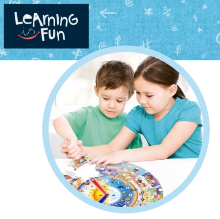 EDUCA Learning is Fun galda spēle – Laiks, 18841 